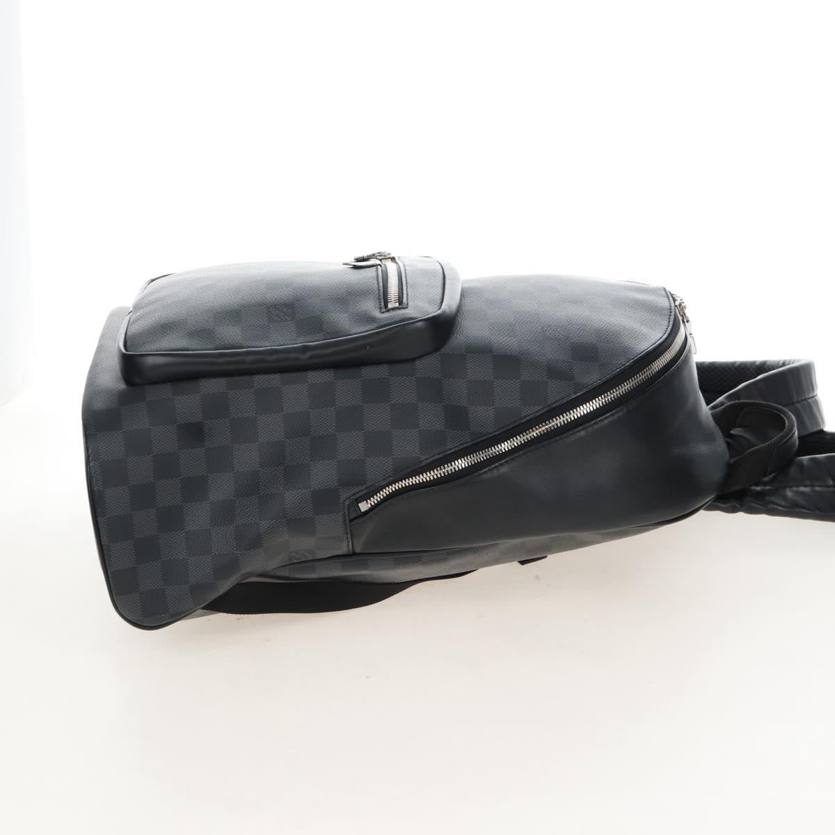 LOUIS VUITTON Damier Grafitte Josh NV Backpack N40365 LV Auth 210895V