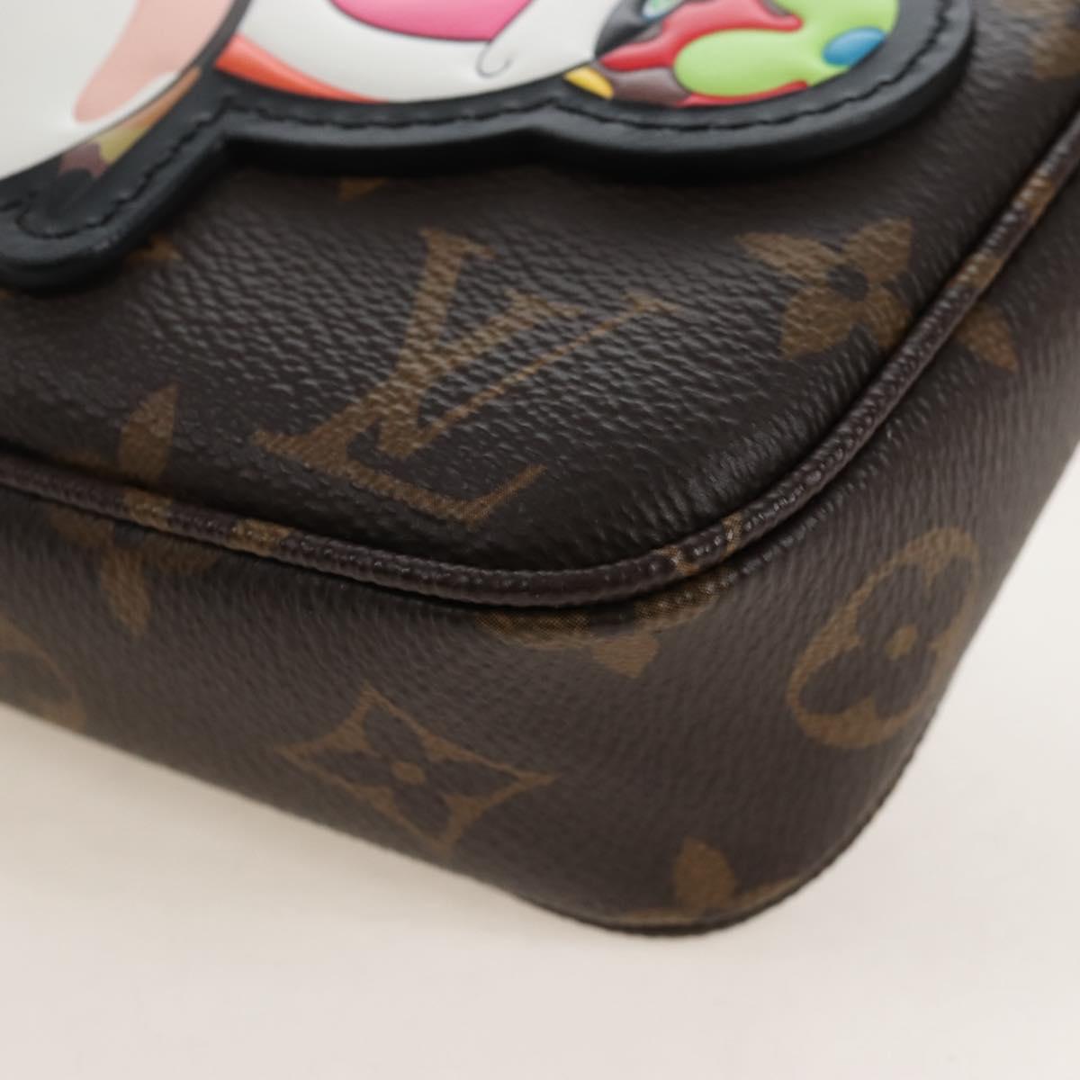 LOUIS VUITTON Panda LVxTM Pochette Accessoires Bag M13440 LV Auth 210897SM