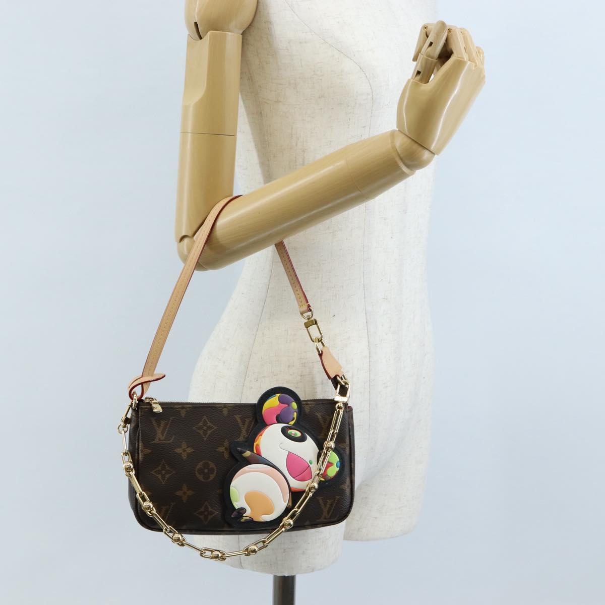 LOUIS VUITTON Panda LVxTM Pochette Accessoires Bag M13440 LV Auth 210897SM