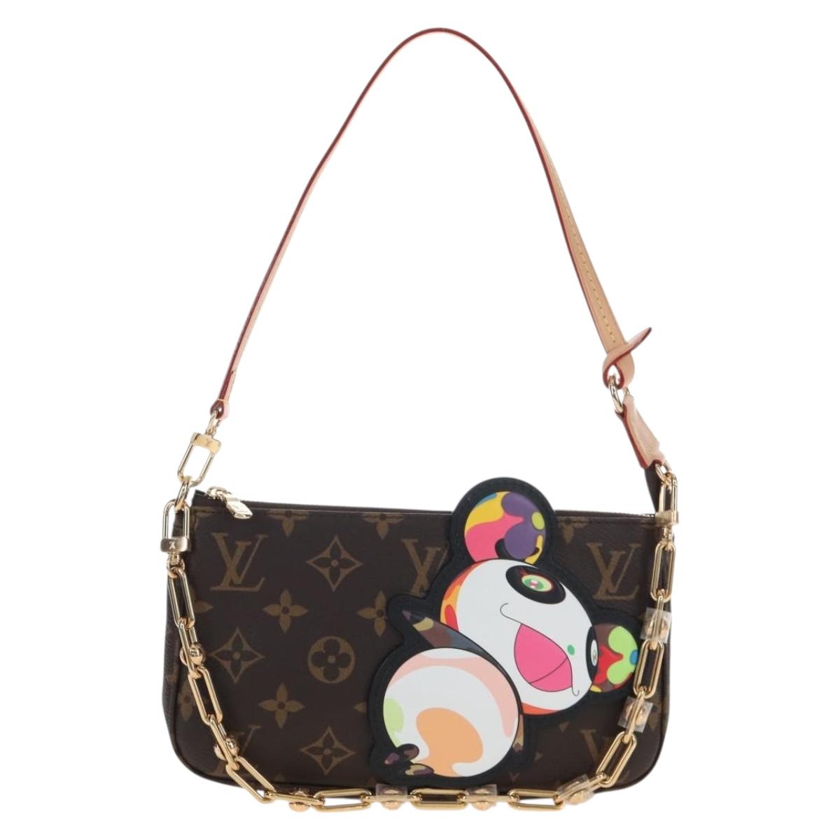 LOUIS VUITTON Panda LVxTM Pochette Accessoires Bag M13440 LV Auth 210905SM