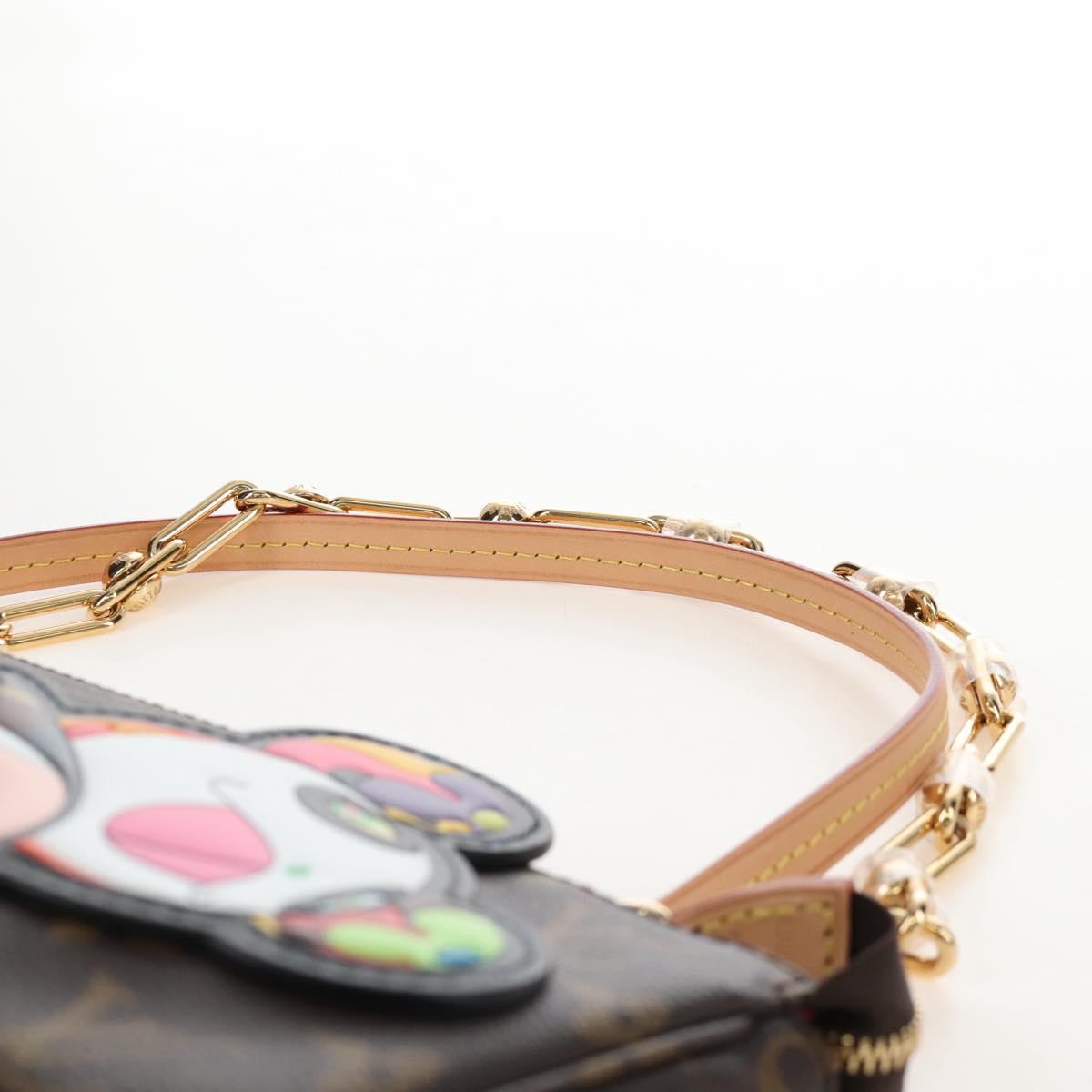 LOUIS VUITTON Panda LVxTM Pochette Accessoires Bag M13440 LV Auth 210905SM