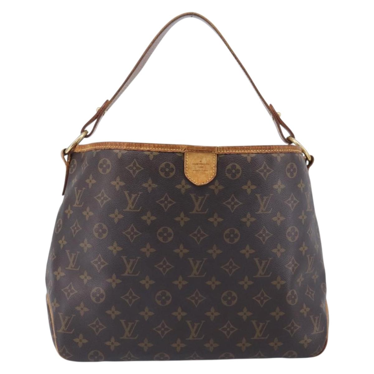 LOUIS VUITTON Monogram Delightful MM Shoulder Bag M50156 LV Auth 210912A