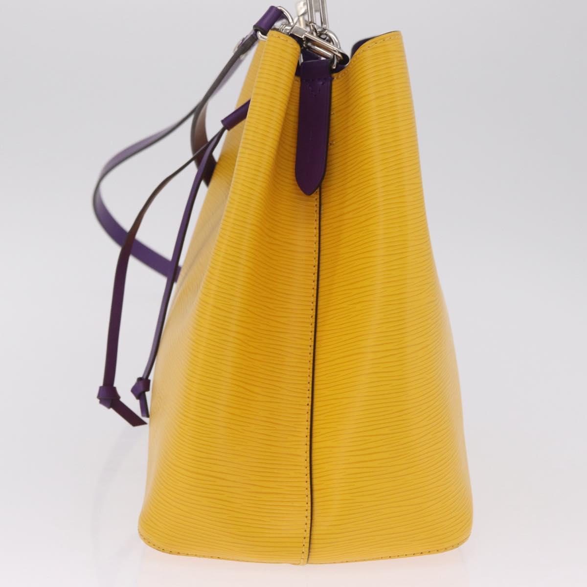 LOUIS VUITTON Epi Neo Noe BB Shoulder Bag citron M54369 LV Auth 210915SAV