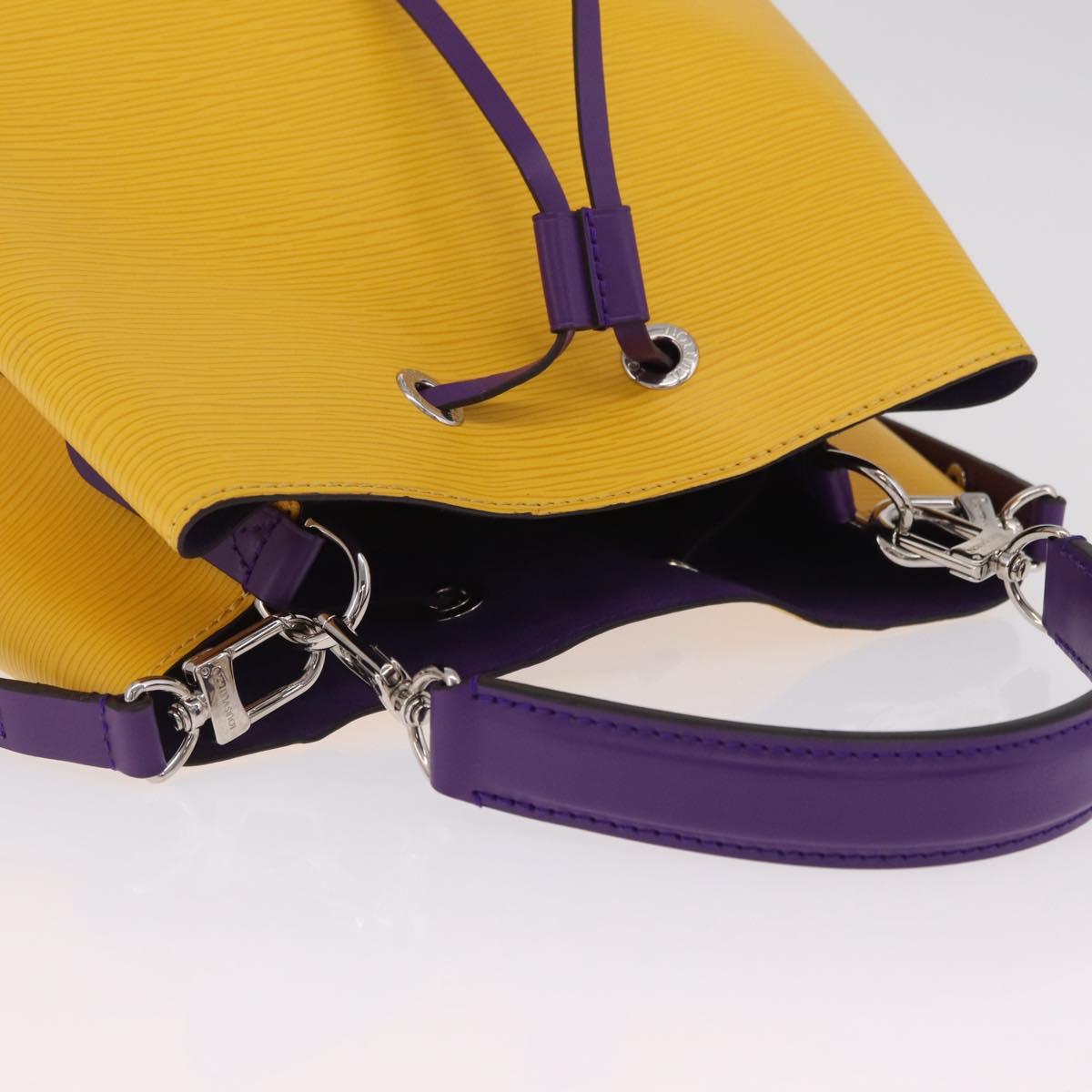 LOUIS VUITTON Epi Neo Noe BB Shoulder Bag citron M54369 LV Auth 210915SAV