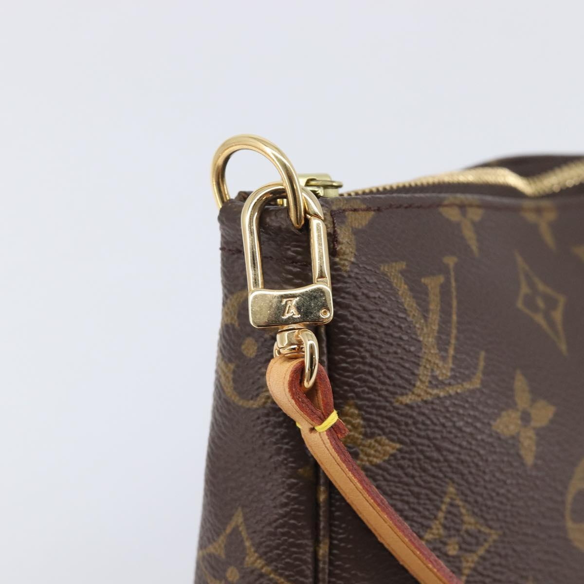 LOUIS VUITTON Monogram Pochette Accessoires Pouch M51980 LV Auth 210918SAM