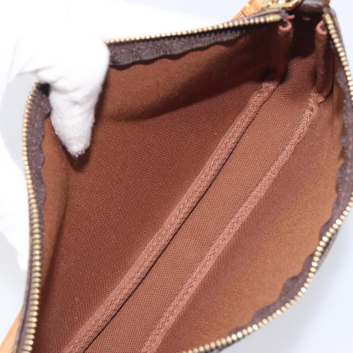 LOUIS VUITTON Monogram Pochette Accessoires Pouch M51980 LV Auth 210918SAM