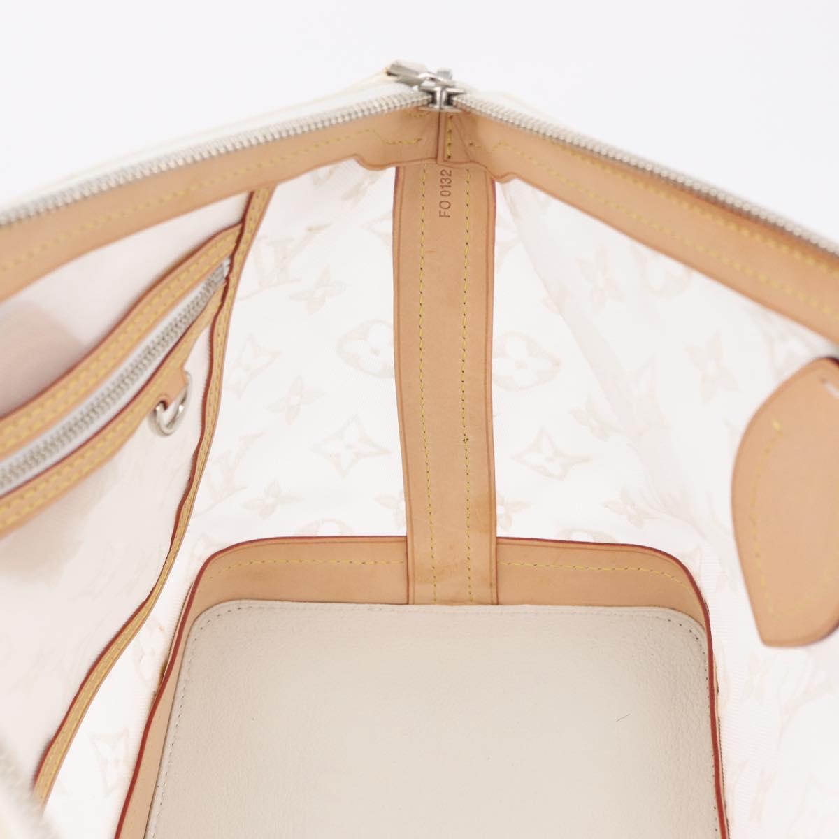 LOUIS VUITTON Monogram Transparency Lockit Eastwest Bag M40701 LV Auth 210921SAM