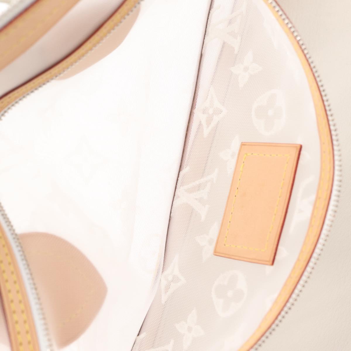 LOUIS VUITTON Monogram Transparency Lockit Eastwest Bag M40701 LV Auth 210921SAM