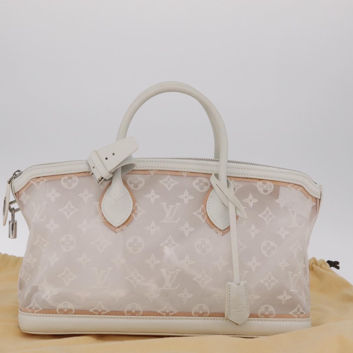 LOUIS VUITTON Monogram Transparency Lockit Eastwest Bag M40701 LV Auth 210921SAM