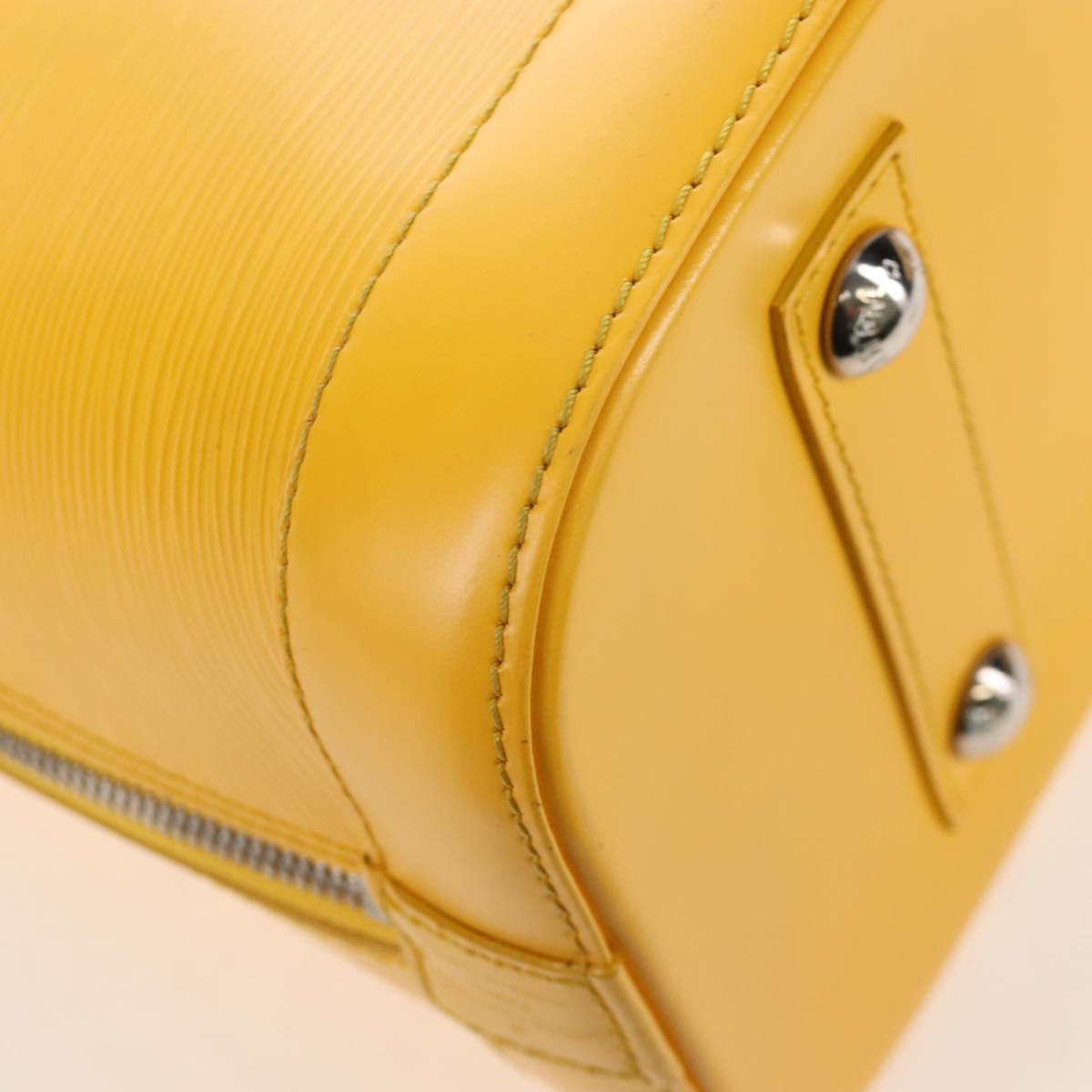 LOUIS VUITTON Epi Alma PM Hand Bag Mimosa M40951 LV Auth 210926V