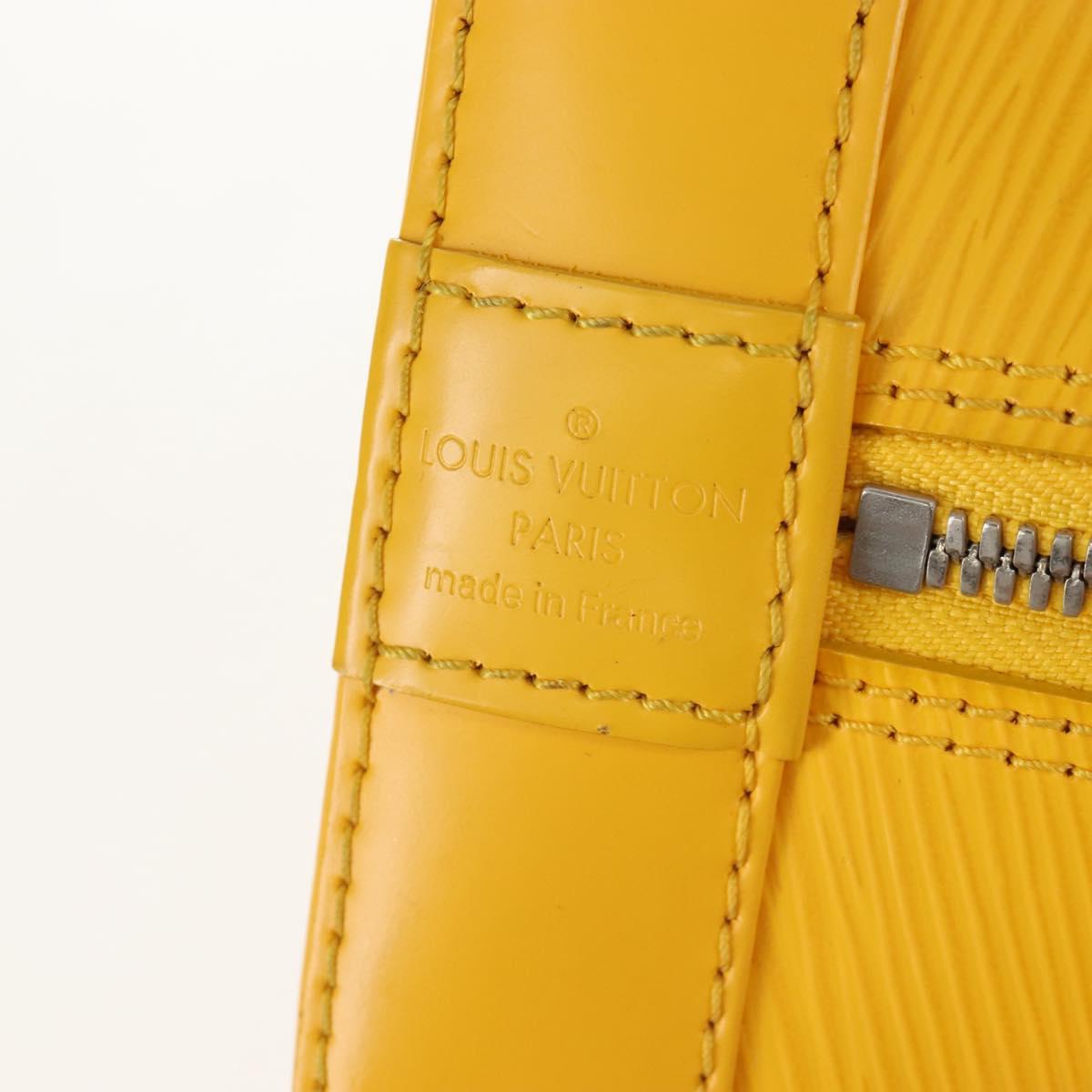 LOUIS VUITTON Epi Alma PM Hand Bag Mimosa M40951 LV Auth 210926V