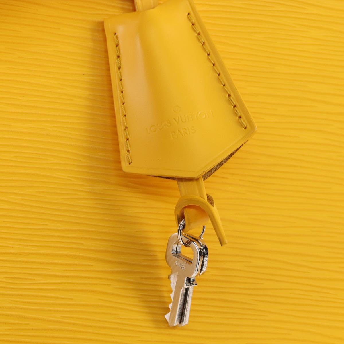 LOUIS VUITTON Epi Alma PM Hand Bag Mimosa M40951 LV Auth 210926V