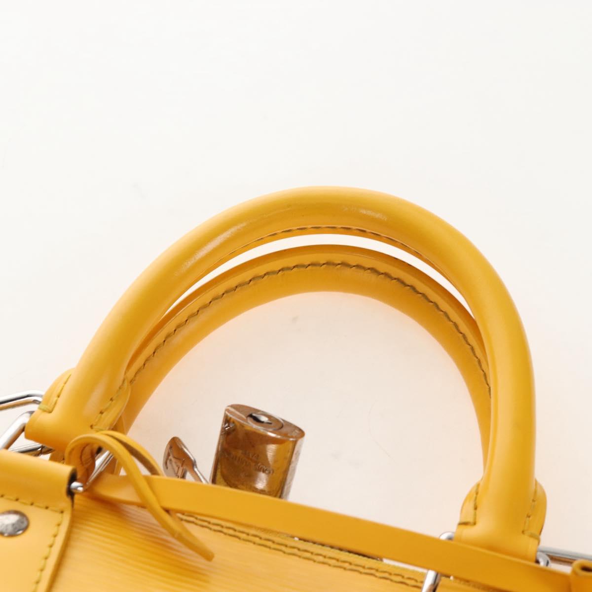 LOUIS VUITTON Epi Alma PM Hand Bag Mimosa M40951 LV Auth 210926V