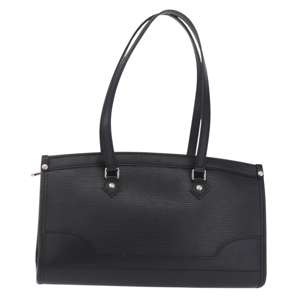 LOUIS VUITTON Epi Madeleine PM Hand Bag Black M59332 LV Auth 210954V