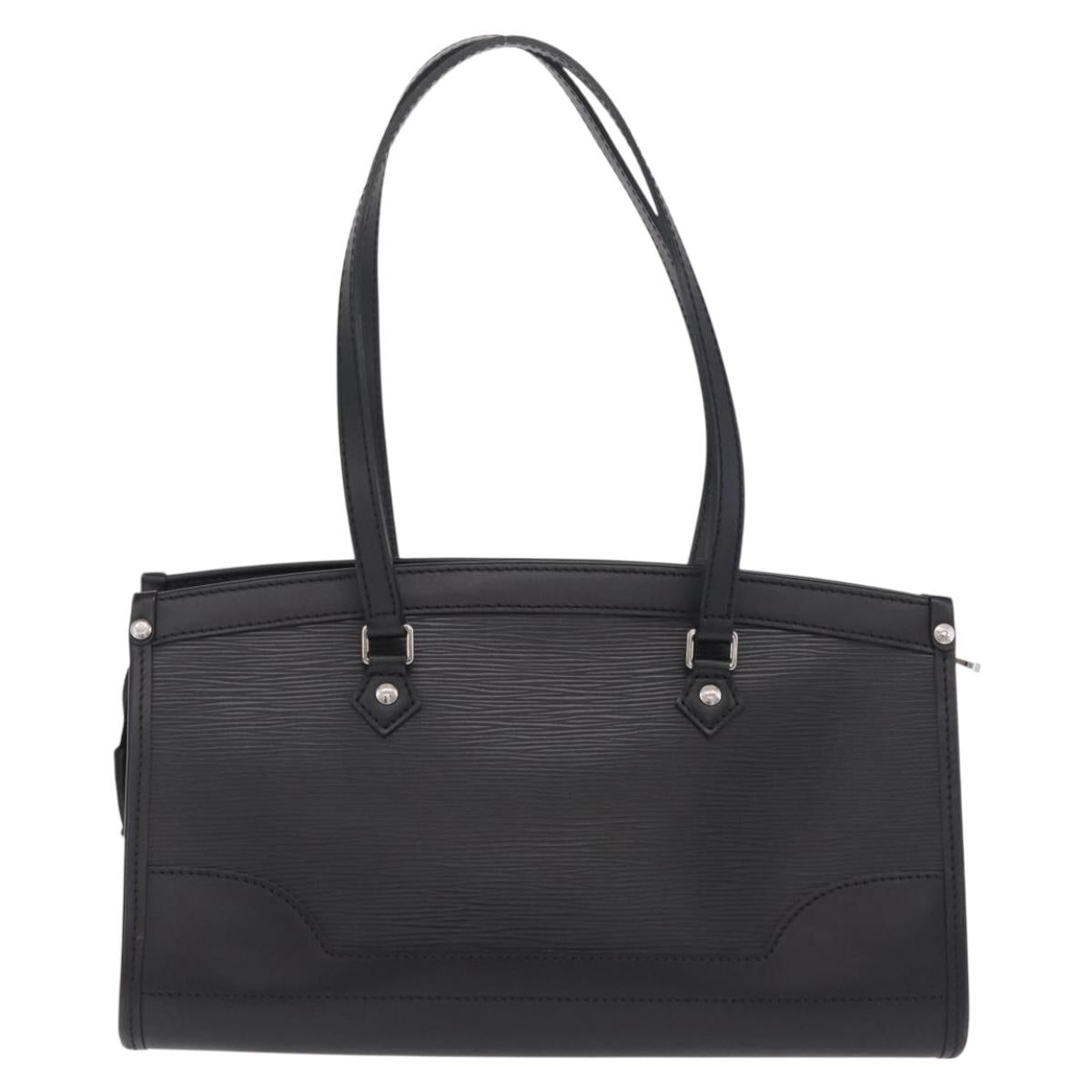 LOUIS VUITTON Epi Madeleine PM Hand Bag Black M59332 LV Auth 210954V
