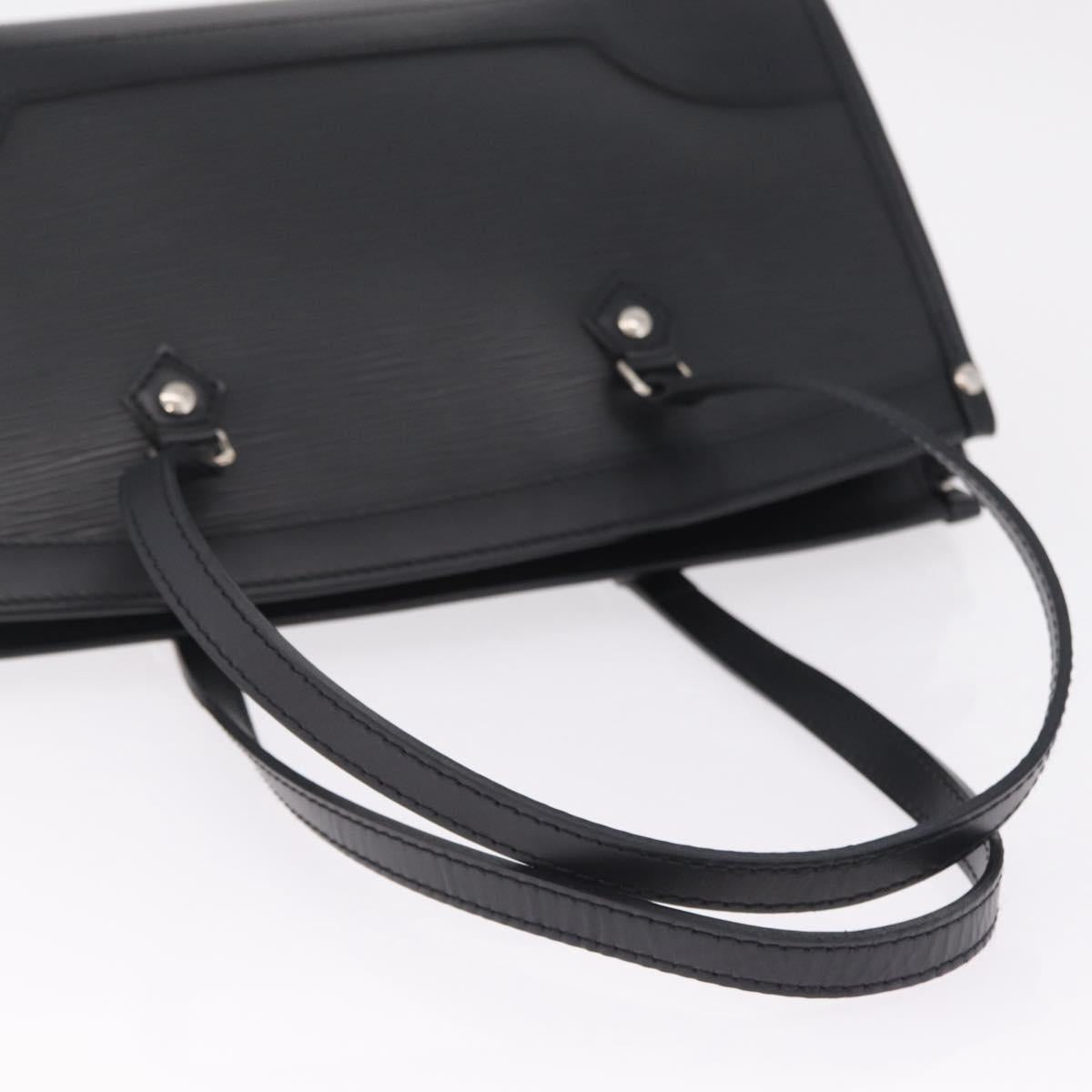 LOUIS VUITTON Epi Madeleine PM Hand Bag Black M59332 LV Auth 210954V