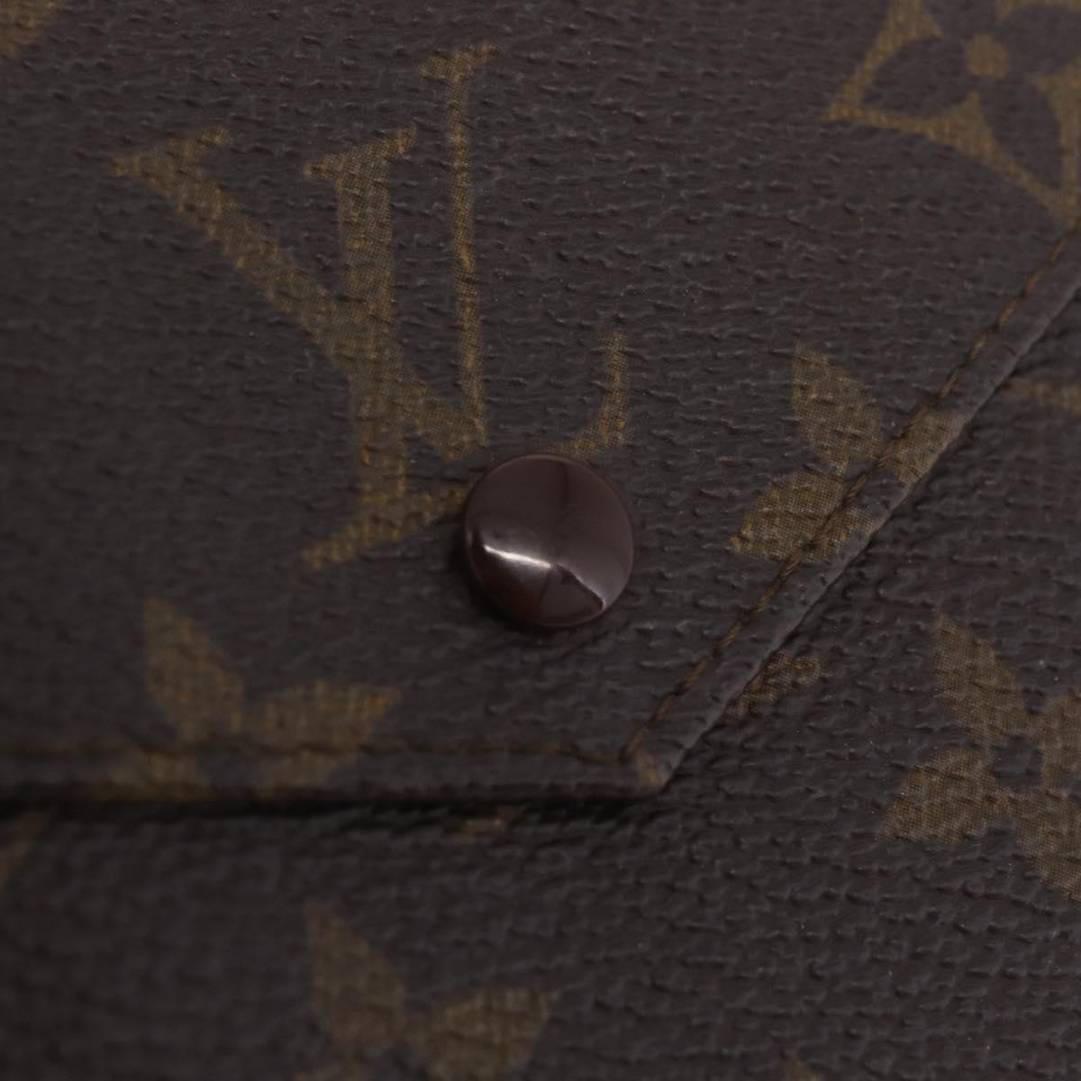 LOUIS VUITTON Monogram Porte Monnaie Bier Cartes Crdit Wallet M61660 Auth 210962