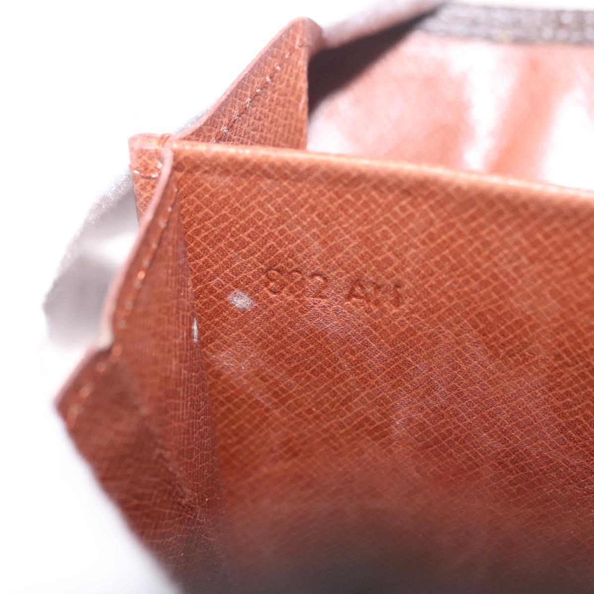 LOUIS VUITTON Monogram Porte Monnaie Bier Cartes Crdit Wallet M61660 Auth 210962