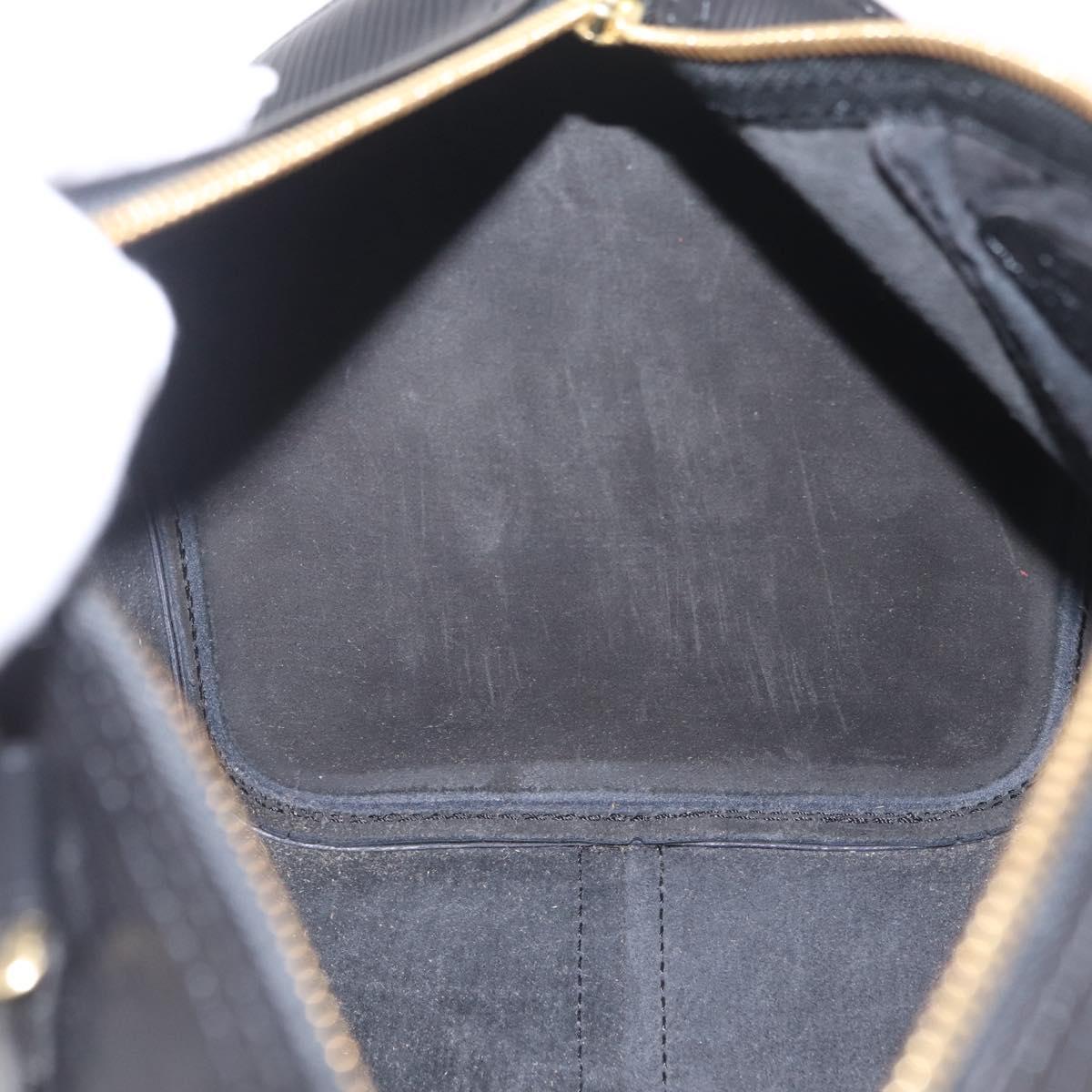 LOUIS VUITTON Epi Speedy 30 Hand Bag Noir black M43002 LV Auth 210985V
