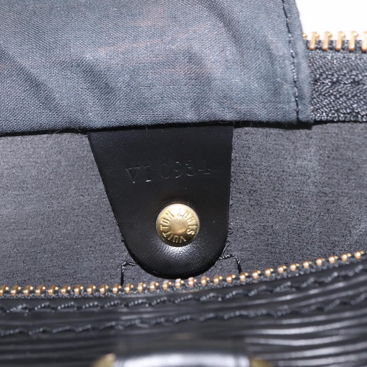 LOUIS VUITTON Epi Speedy 30 Hand Bag Noir black M43002 LV Auth 210985V