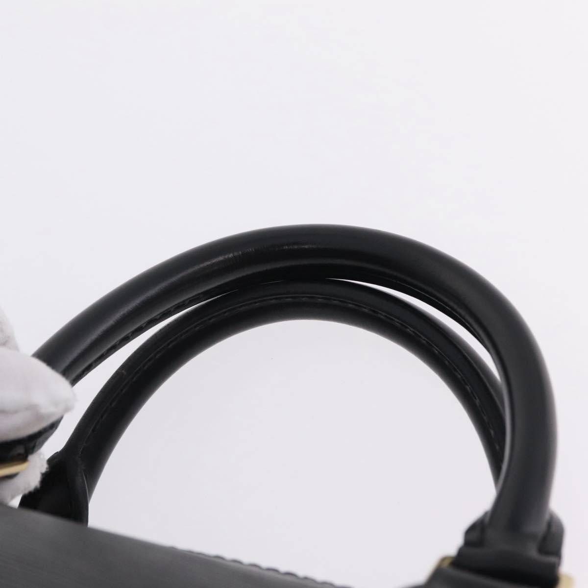 LOUIS VUITTON Epi Speedy 30 Hand Bag Noir black M43002 LV Auth 210985V