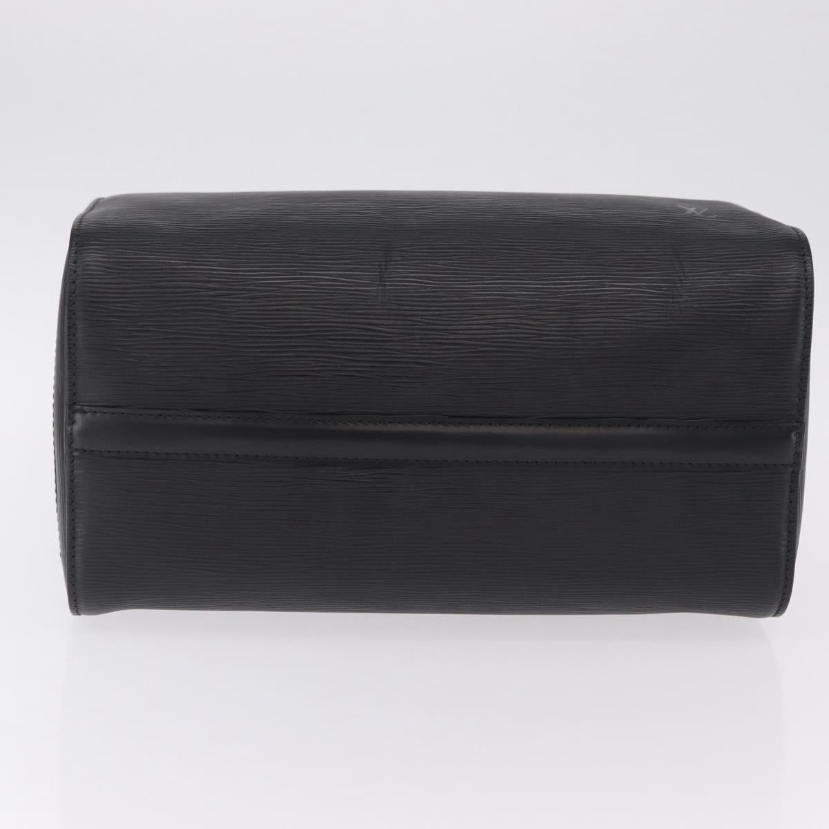 LOUIS VUITTON Epi Speedy 30 Hand Bag Noir black M43002 LV Auth 210985V