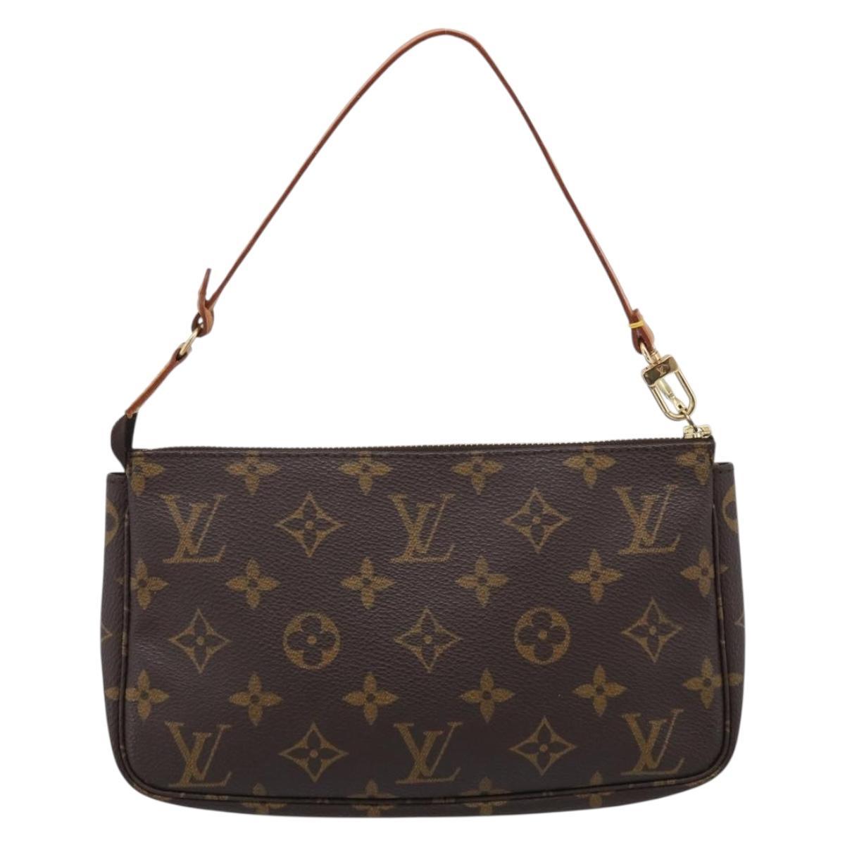 LOUIS VUITTON Monogram Pochette Accessoires Pouch M51980 LV Auth 210997V