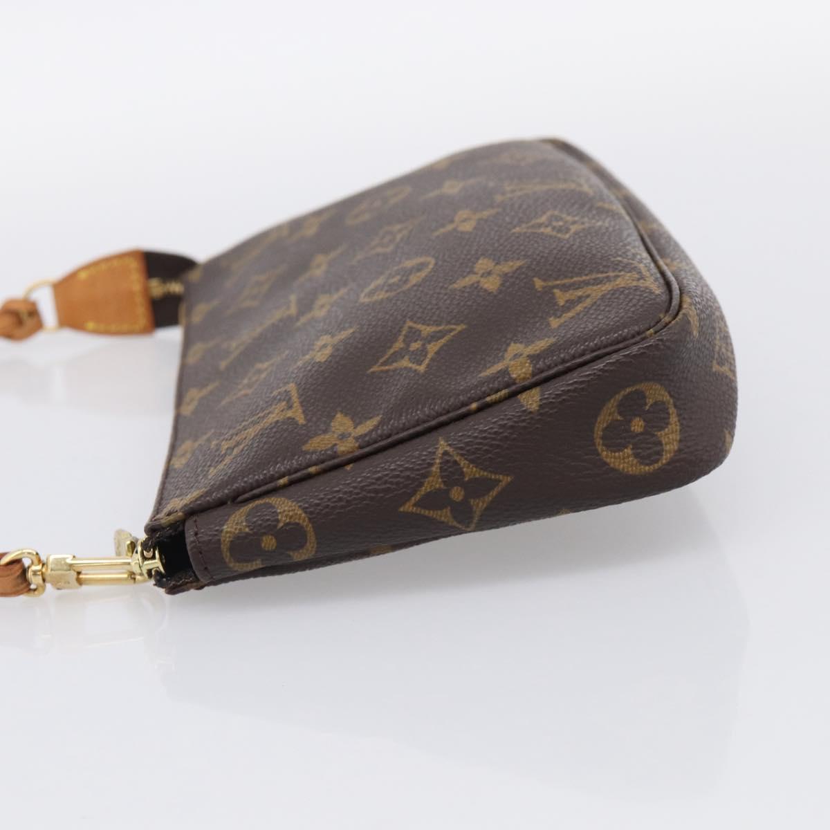 LOUIS VUITTON Monogram Pochette Accessoires Pouch M51980 LV Auth 210997V