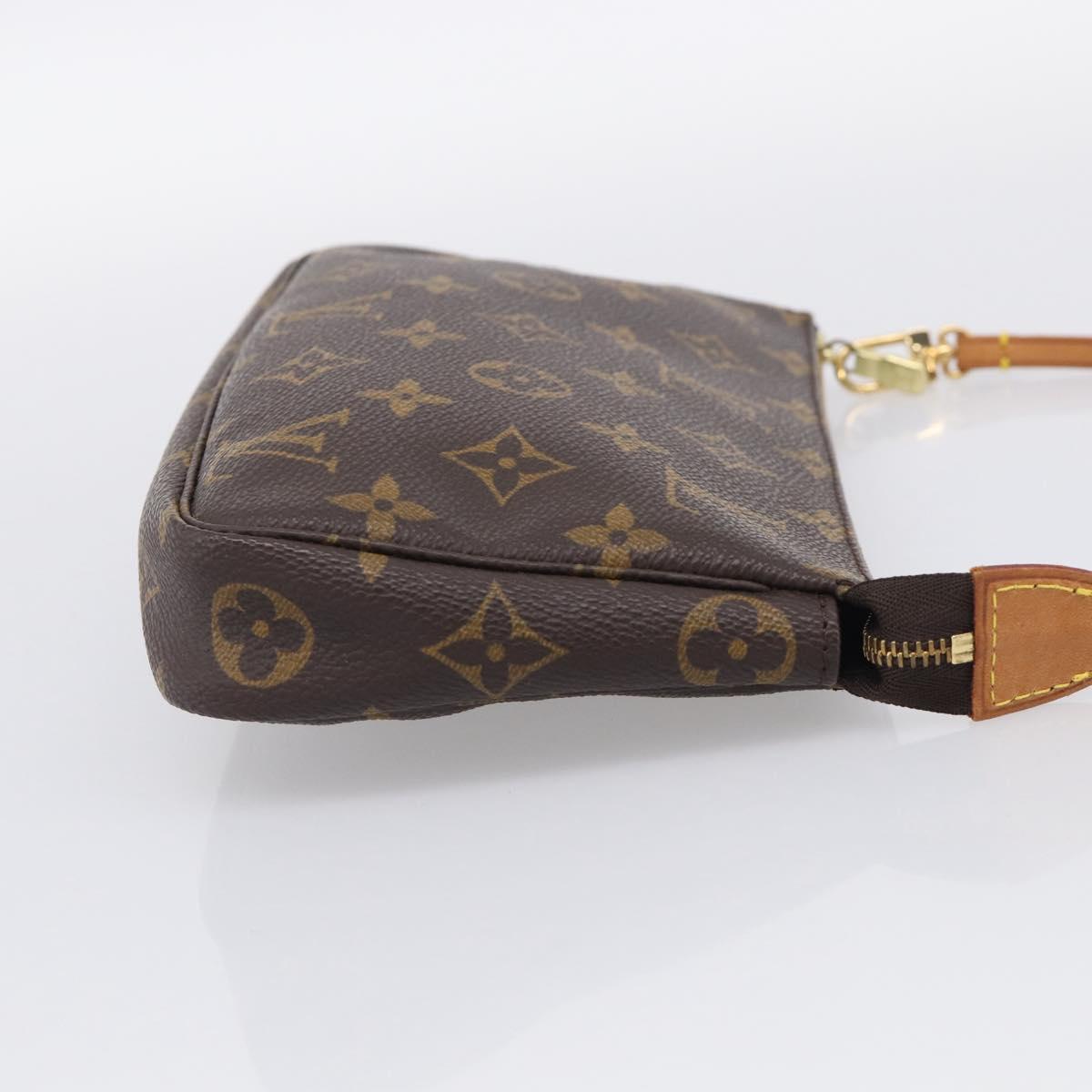 LOUIS VUITTON Monogram Pochette Accessoires Pouch M51980 LV Auth 210997V