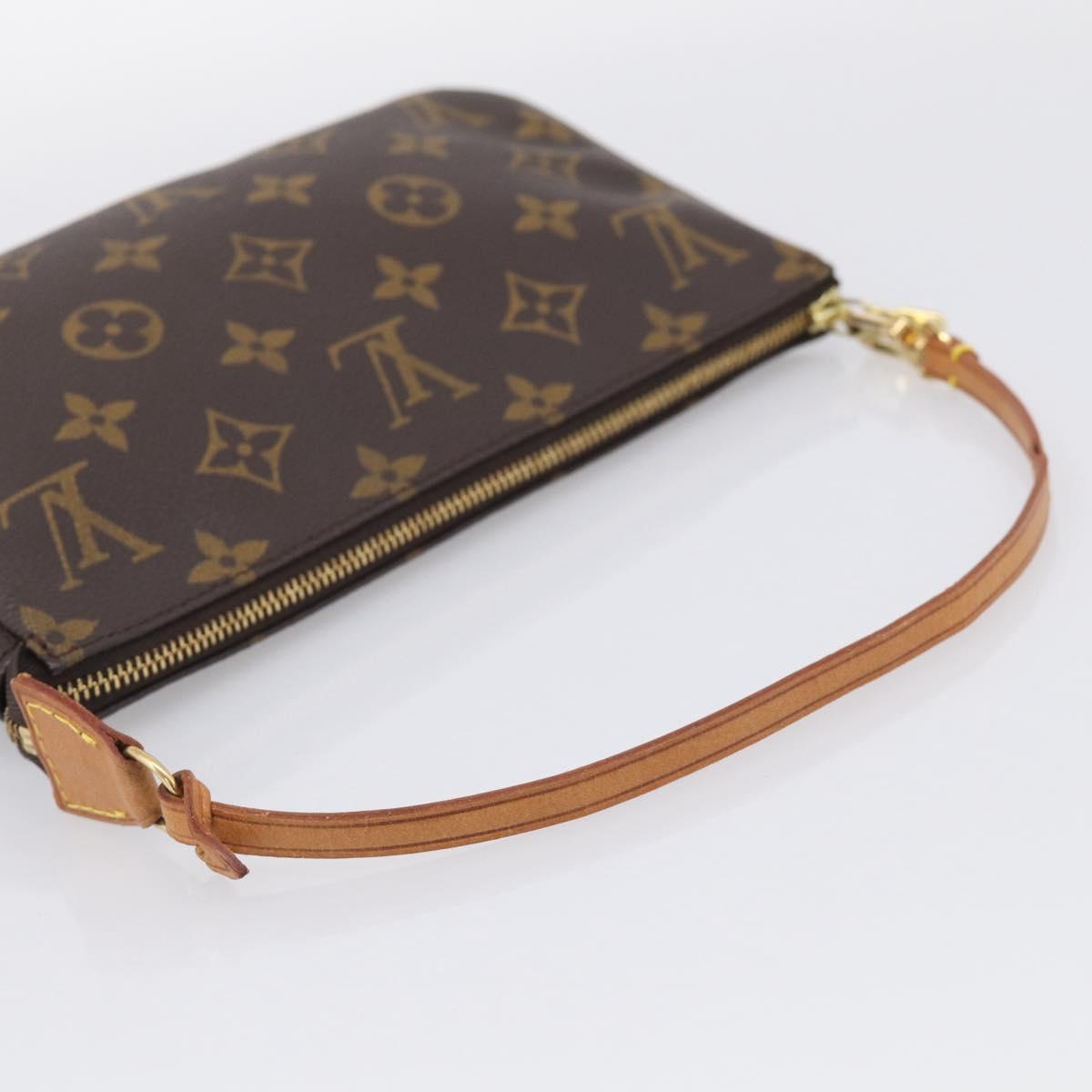 LOUIS VUITTON Monogram Pochette Accessoires Pouch M51980 LV Auth 210997V