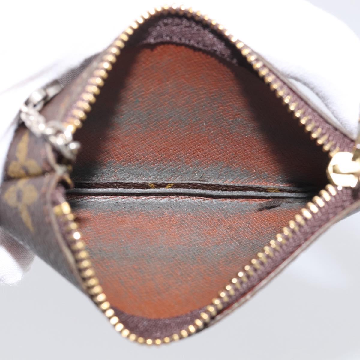 LOUIS VUITTON Monogram Pochette Cles Coin Purse M62650 LV Auth 211005