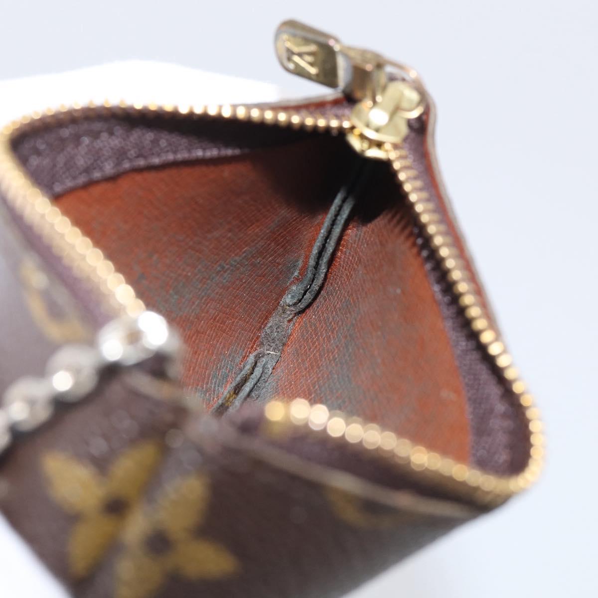 LOUIS VUITTON Monogram Pochette Cles Coin Purse M62650 LV Auth 211005