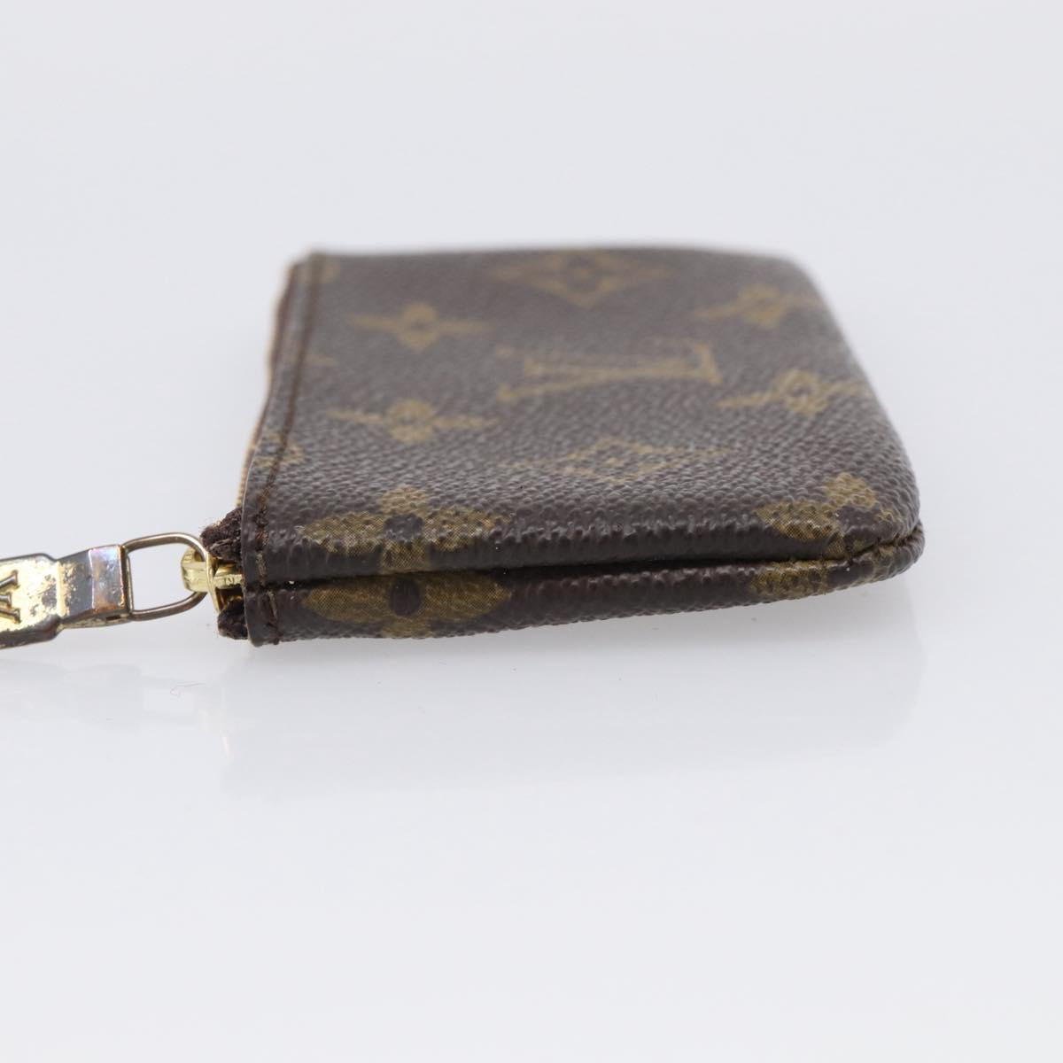 LOUIS VUITTON Monogram Pochette Cles Coin Purse M62650 LV Auth 211005