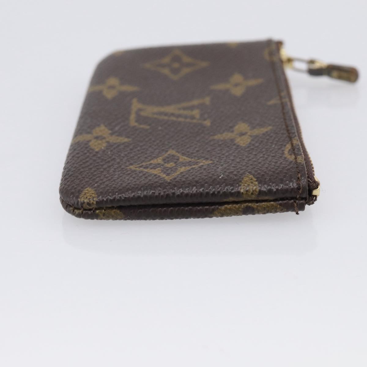 LOUIS VUITTON Monogram Pochette Cles Coin Purse M62650 LV Auth 211005