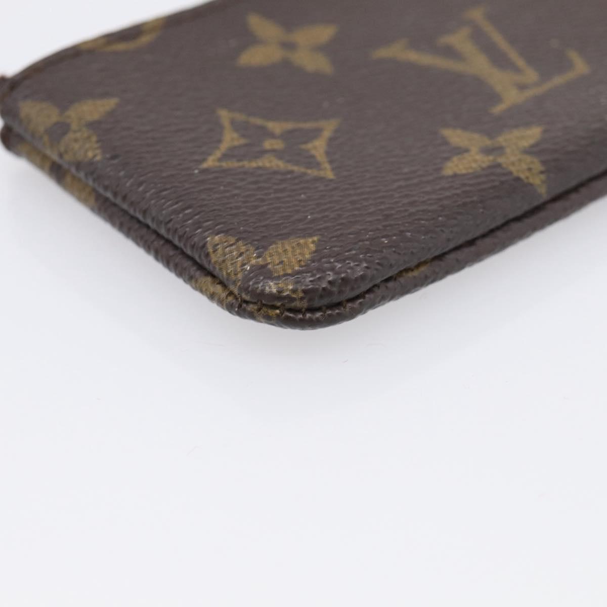 LOUIS VUITTON Monogram Pochette Cles Coin Purse M62650 LV Auth 211005