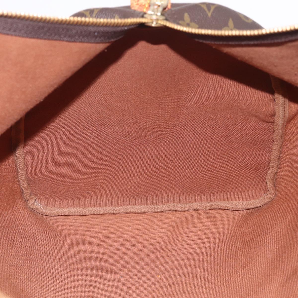 LOUIS VUITTON Monogram Keepall 55 Boston Bag M41424 LV Auth 211007