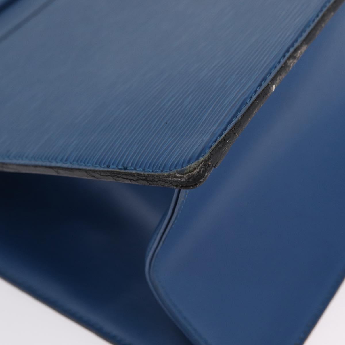 LOUIS VUITTON Epi Riviera Hand Bag Blue M48185 LV Auth 211009