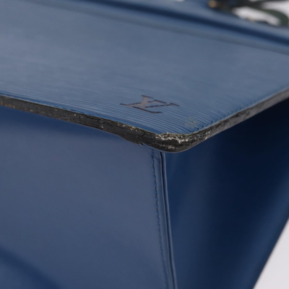 LOUIS VUITTON Epi Riviera Hand Bag Blue M48185 LV Auth 211009
