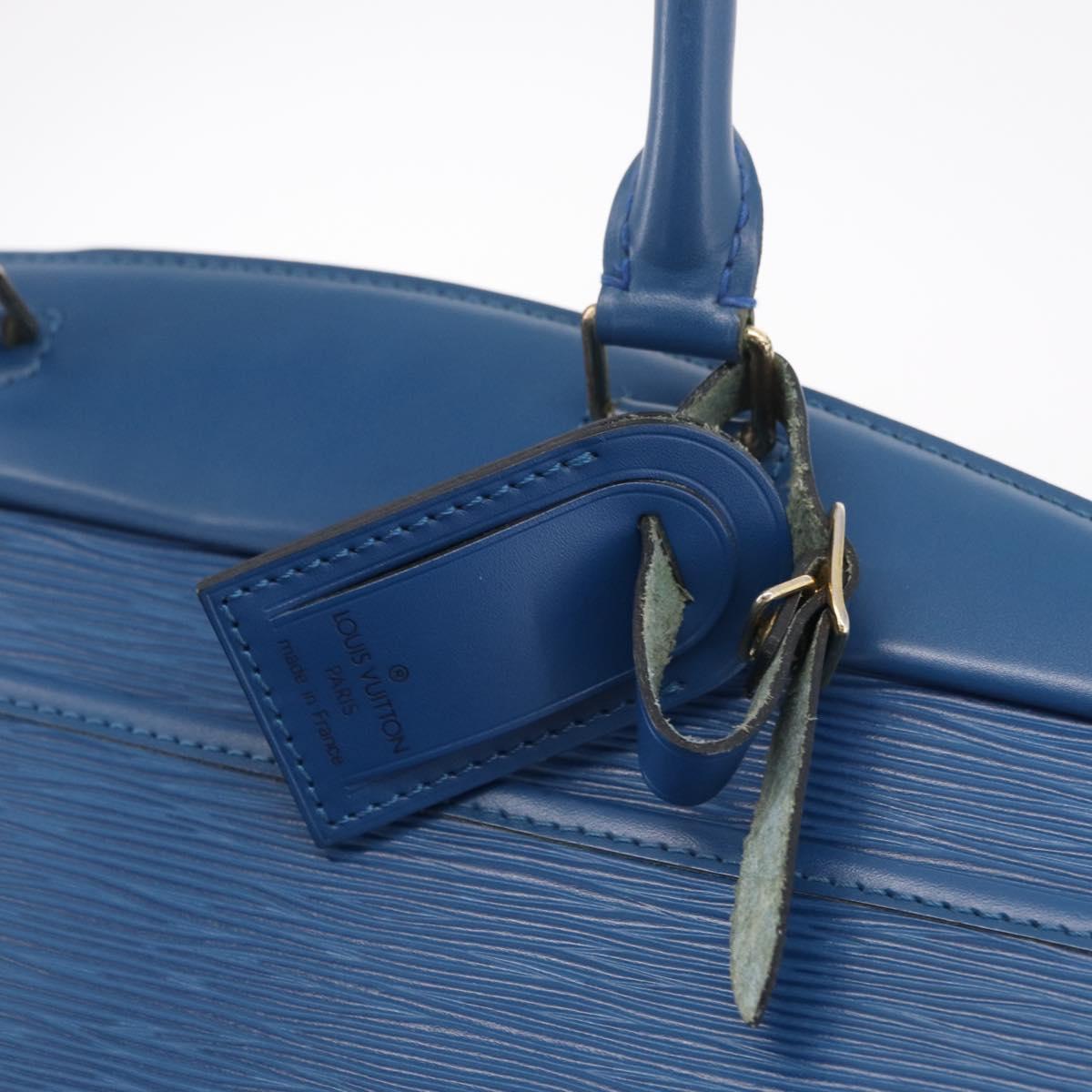 LOUIS VUITTON Epi Riviera Hand Bag Blue M48185 LV Auth 211009