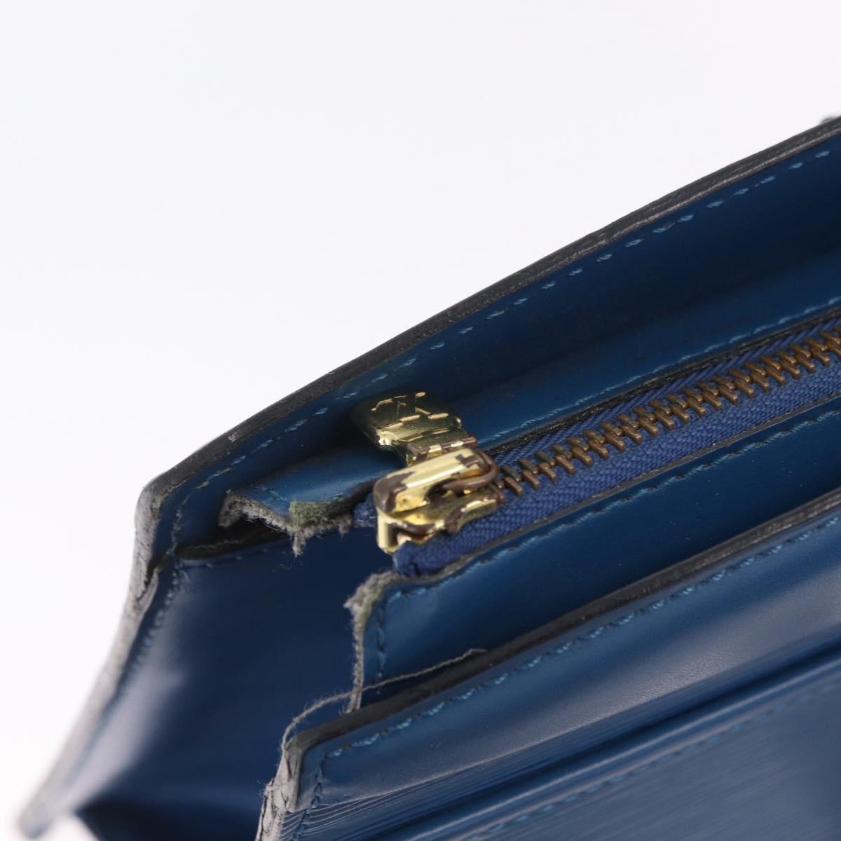 LOUIS VUITTON Epi Riviera Hand Bag Blue M48185 LV Auth 211009