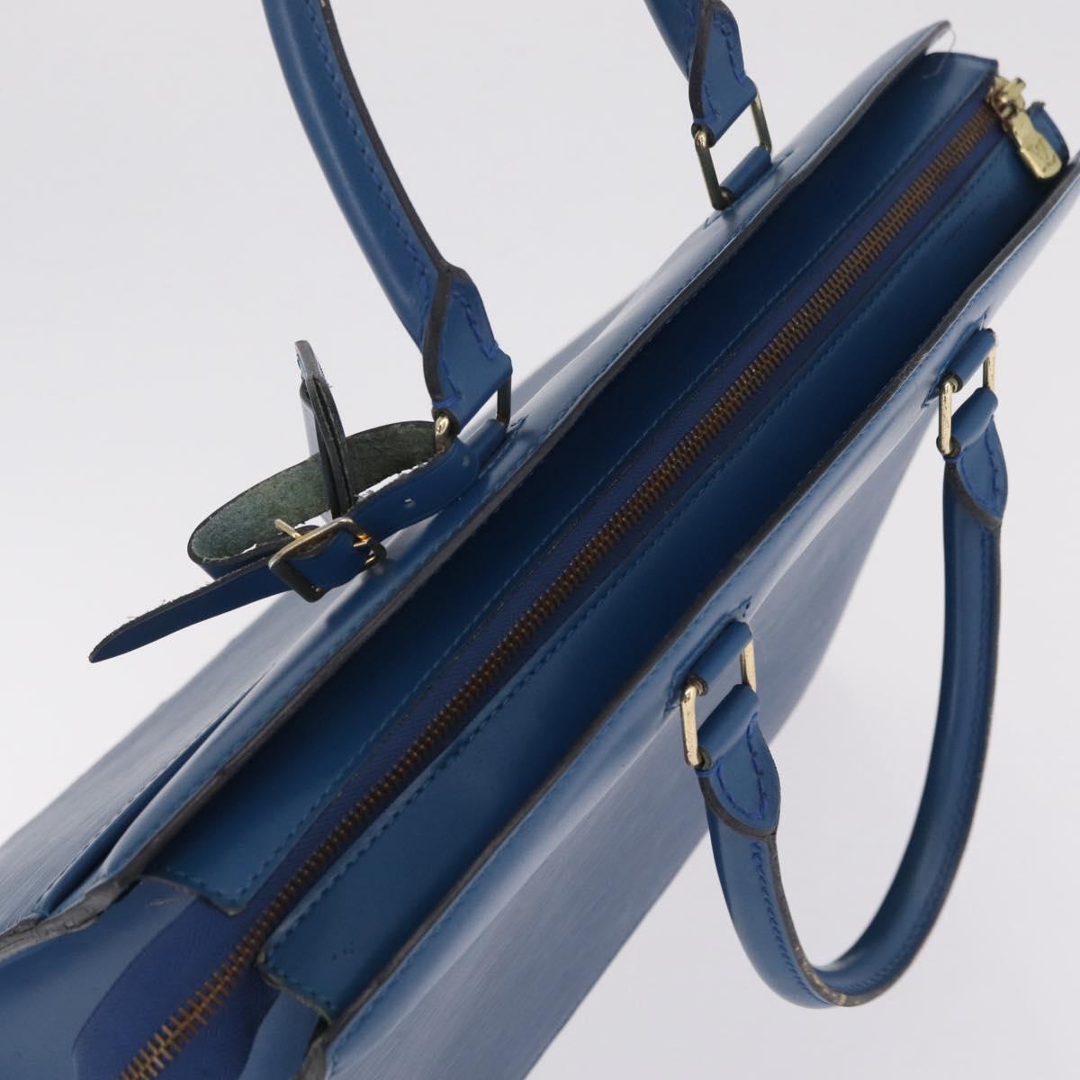 LOUIS VUITTON Epi Riviera Hand Bag Blue M48185 LV Auth 211009