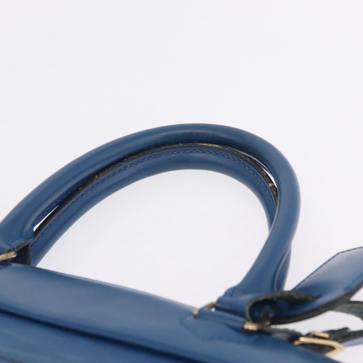 LOUIS VUITTON Epi Riviera Hand Bag Blue M48185 LV Auth 211009