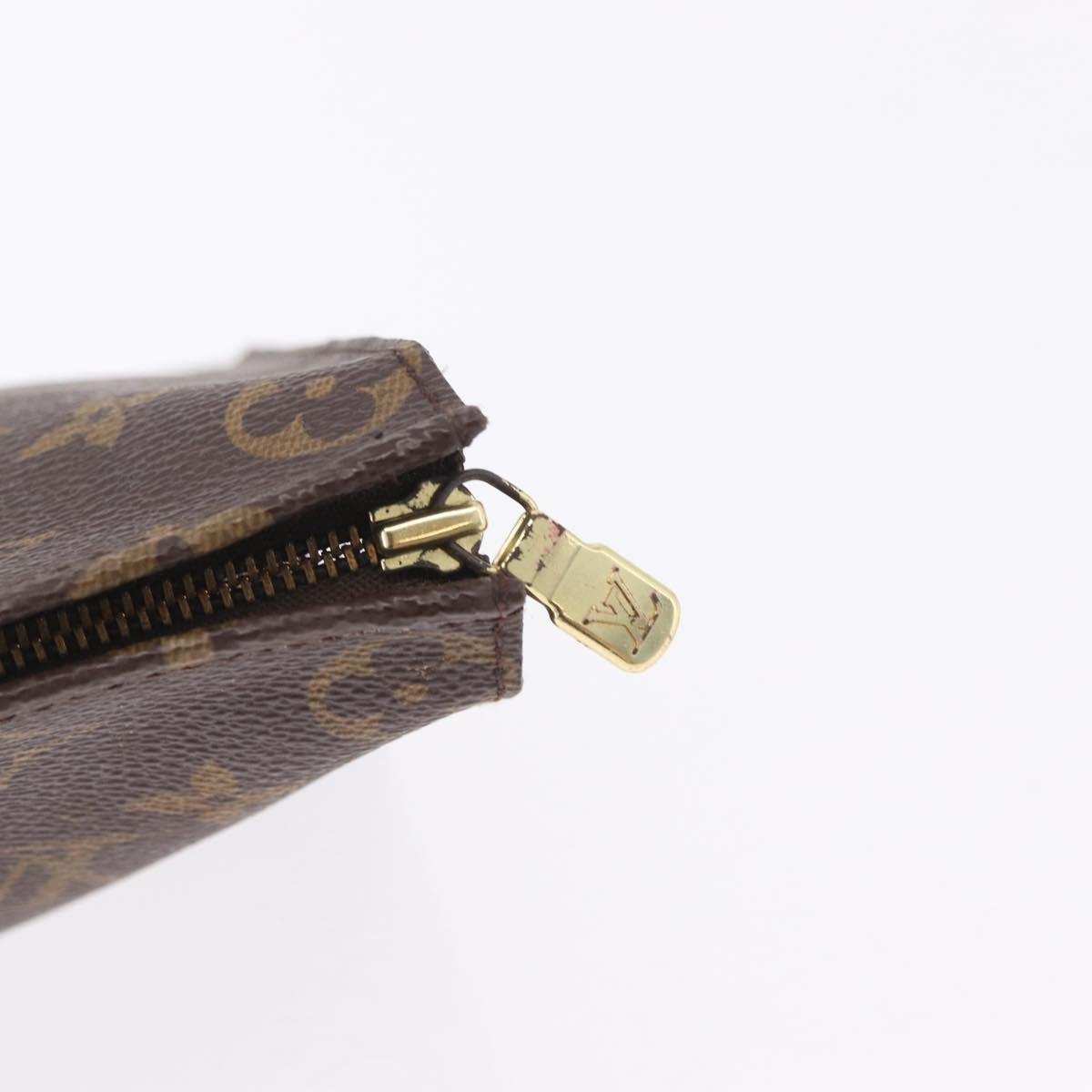 LOUIS VUITTON Monogram Poche Toilette 26 Pouch M47542 LV Auth 211017