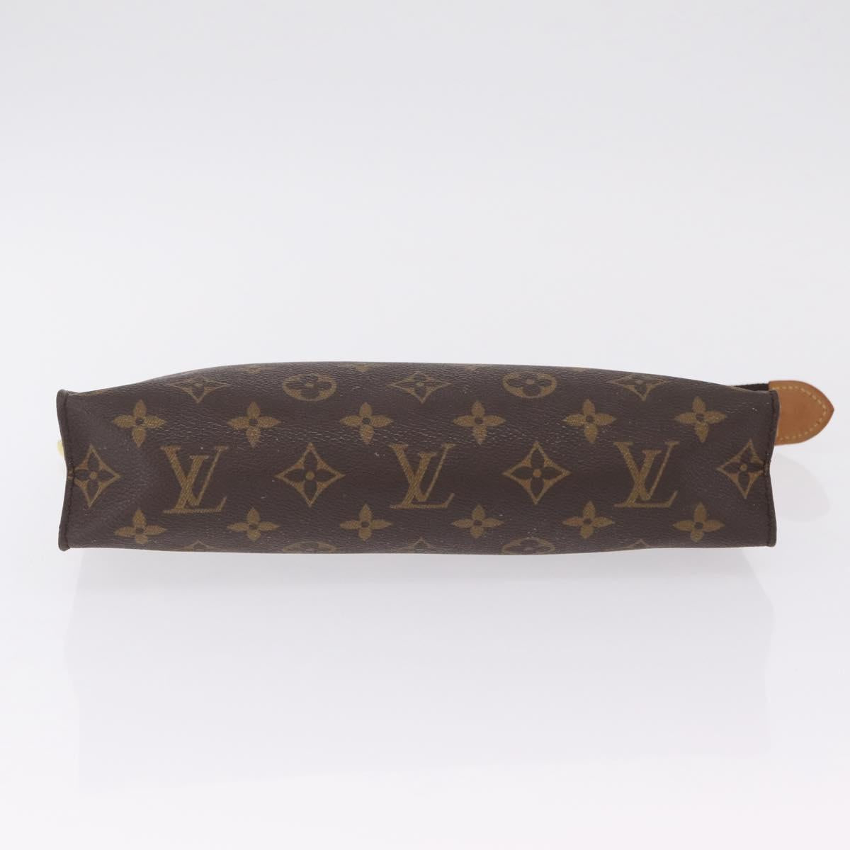 LOUIS VUITTON Monogram Poche Toilette 26 Pouch M47542 LV Auth 211017