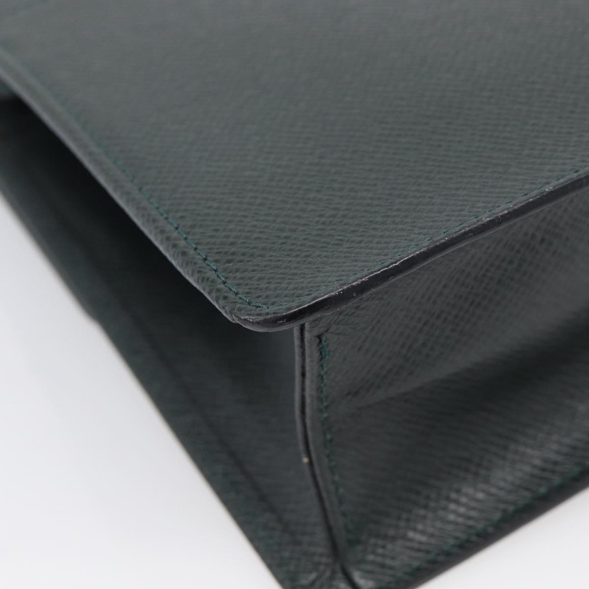 LOUIS VUITTON Taiga Selenga Clutch Bag Epicea M30784 LV Auth 211018A