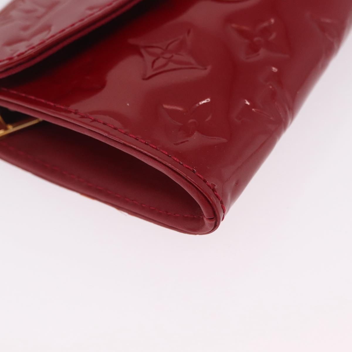 LOUIS VUITTON Monogram Vernis Sunset Bluebird Pomme D'amour M93543 Auth 211025V