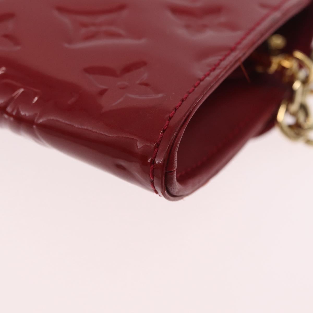 LOUIS VUITTON Monogram Vernis Sunset Bluebird Pomme D'amour M93543 Auth 211025V