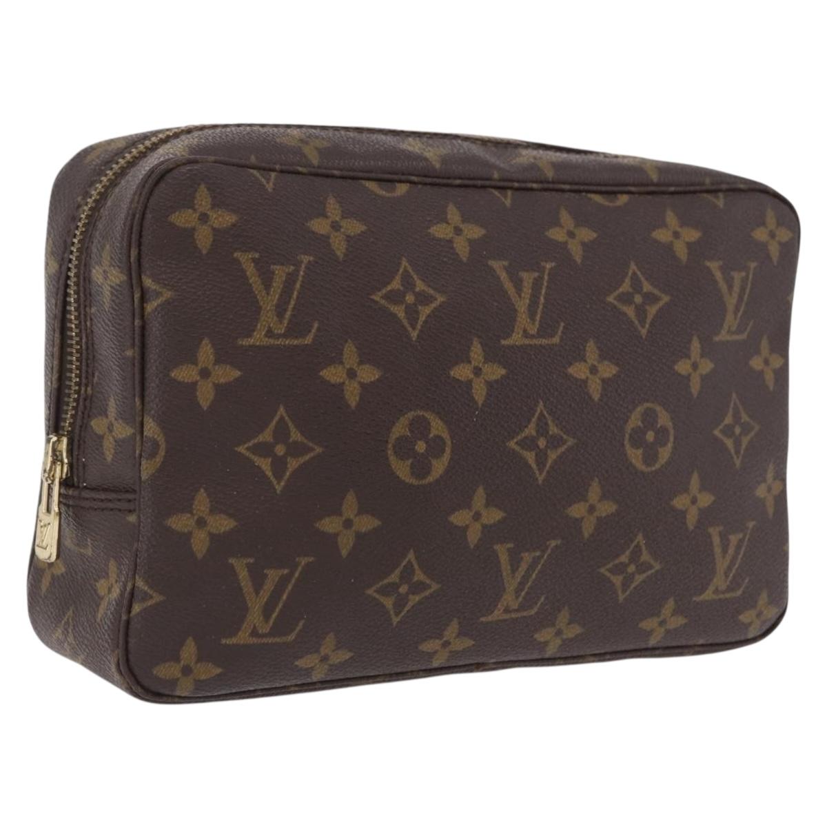 LOUIS VUITTON Monogram Trousse Toilette 23 Clutch Bag M47524 LV Auth 211043A