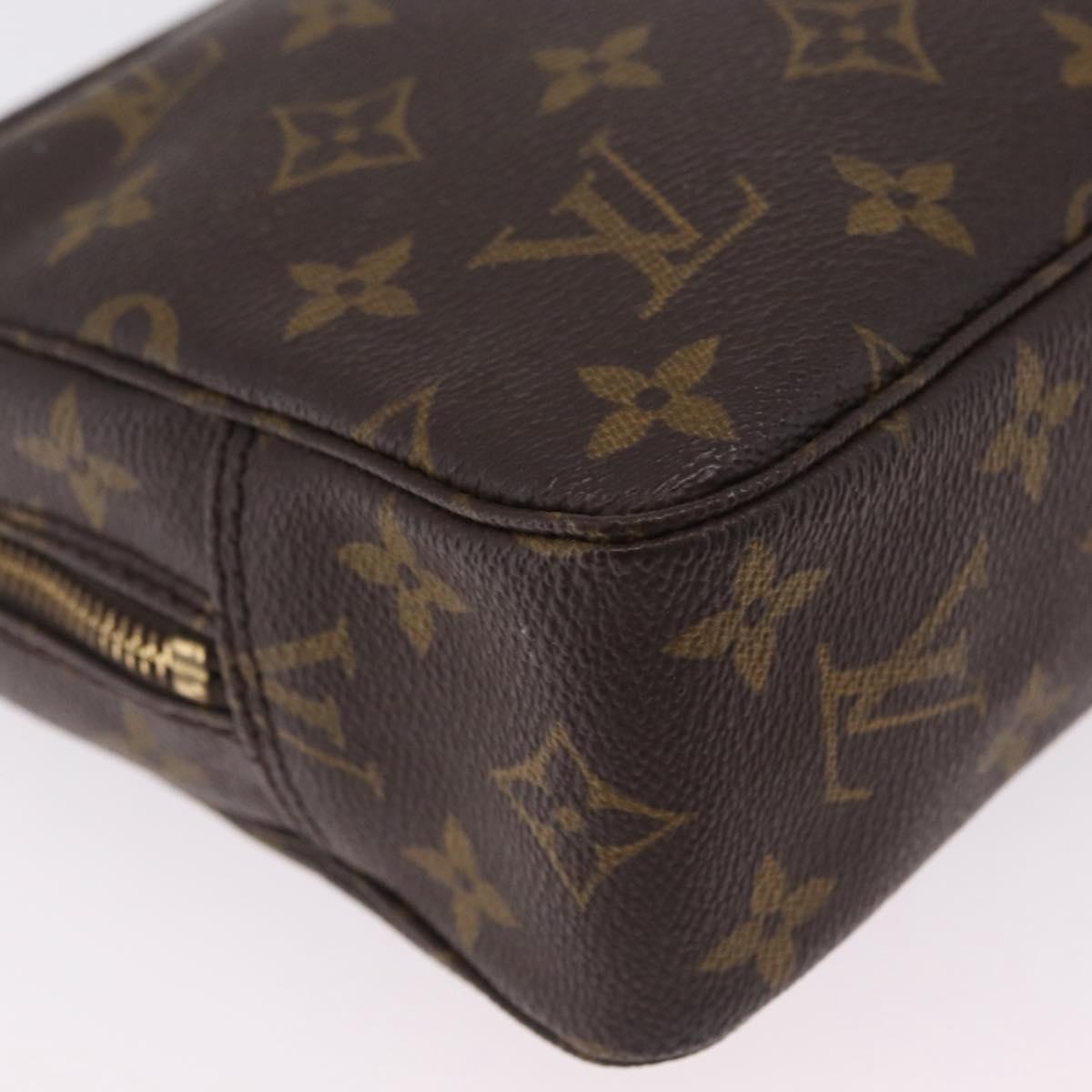 LOUIS VUITTON Monogram Trousse Toilette 23 Clutch Bag M47524 LV Auth 211043A