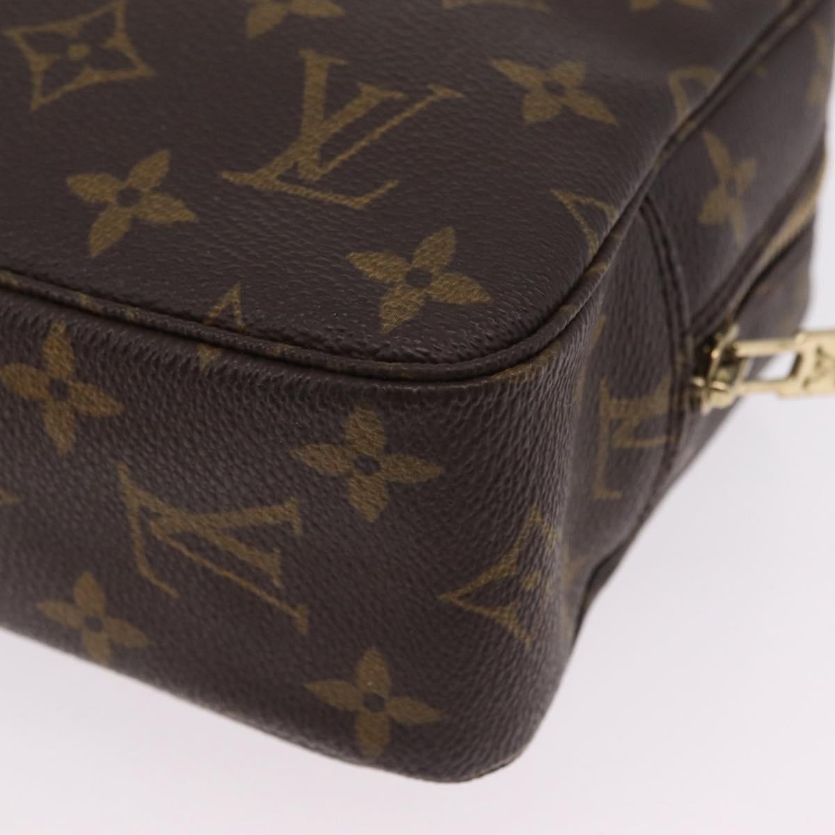 LOUIS VUITTON Monogram Trousse Toilette 23 Clutch Bag M47524 LV Auth 211043A